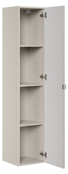 Comad Doplňková koupelnová skříňka vysoká Bella Cashmere 35 kašmír mat