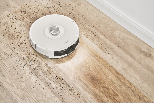Sencor- Robotický vysavač s mopem 2v1 50W/5000 mAh Wi-Fi bílá + dálkové ovládání