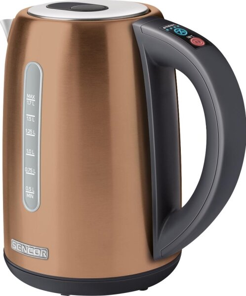 Sencor - Rychlovarná konvice s termoregulací 1,7 l 2150W/230V měděná