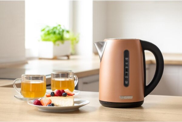 Sencor - Rychlovarná konvice s termoregulací 1,7 l 2150W/230V měděná
