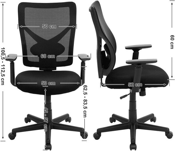Kancelářská židle OBN36BK