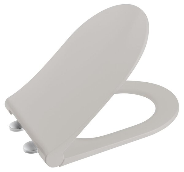 Sapho Sapho, AVVA Slim WC sedátko s pomalým zavíráním, latte matná, 100787-114