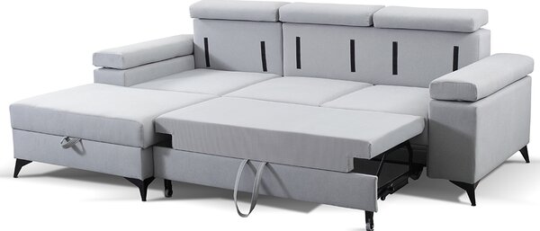 Sedací souprava BRICO MINI | 170x254 cm | rozkládací + úložný prostor | VÝBĚR TKANINY a NOŽIČEK