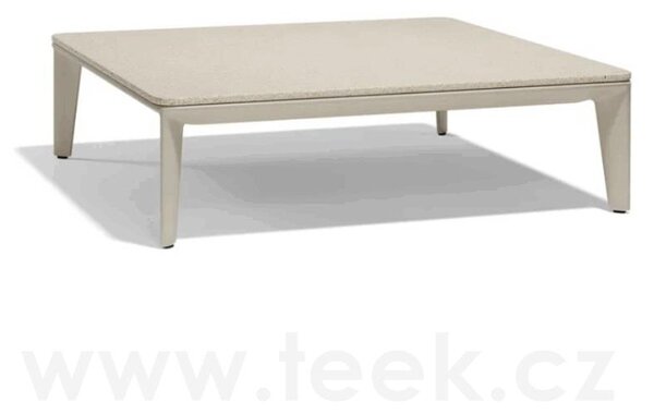 Vondom Konferenční stolek Pasadena, Vondom, čtvercový 100x100x28 cm, rám hliník, deska beton, barva dle vzorníku