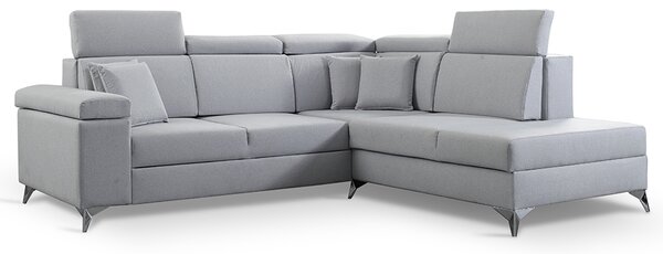 Sedací souprava BRICO | 252x220 cm | rozkládací + úložný prostor | VÝBĚR TKANINY a NOŽIČEK