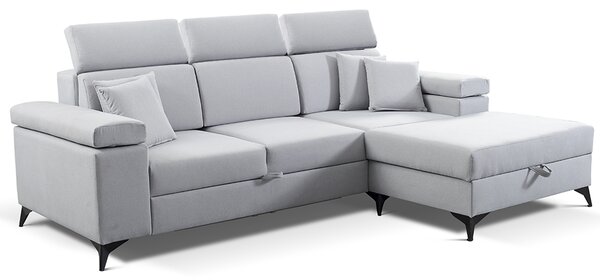 Sedací souprava BRICO MINI | 254x170 cm | rozkládací + úložný prostor | VÝBĚR TKANINY a NOŽIČEK