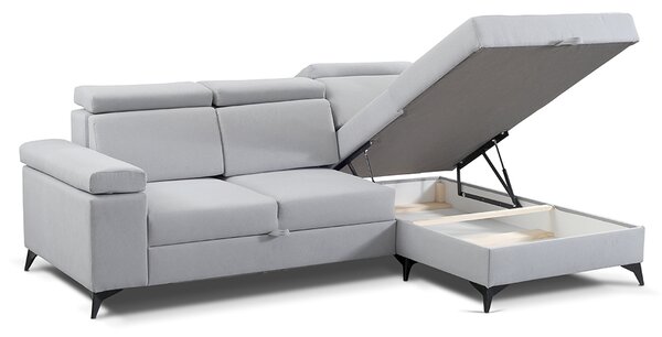 Sedací souprava BRICO MINI | 254x170 cm | rozkládací + úložný prostor | VÝBĚR TKANINY a NOŽIČEK