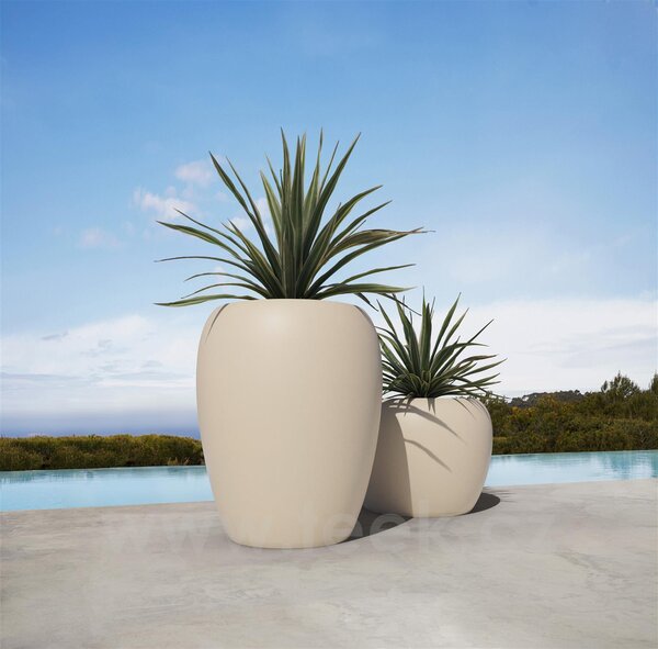 Vondom Květináč Blow, Vondom, průměr 80 cm, výška 80 cm, matt polyethylen barva dle vzorníku