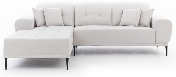 Sedací souprava RAPALLO | 194x256 cm | bez funkce | extra dlouhý otoman | VÝBĚR TKANINY