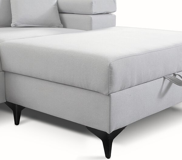 Sedací souprava BRICO MINI | 254x170 cm | rozkládací + úložný prostor | VÝBĚR TKANINY a NOŽIČEK