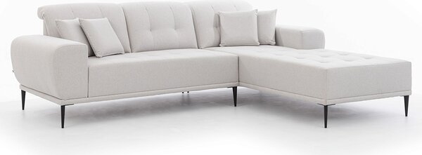 Sedací souprava RAPALLO | 256x194 cm | bez funkce | extra dlouhý otoman | VÝBĚR TKANINY