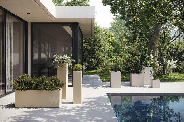 Vondom Květináč Cubo Basic, Vondom, obdélníkový 60x60x90 cm, matt polyethylen barva dle vzorníku