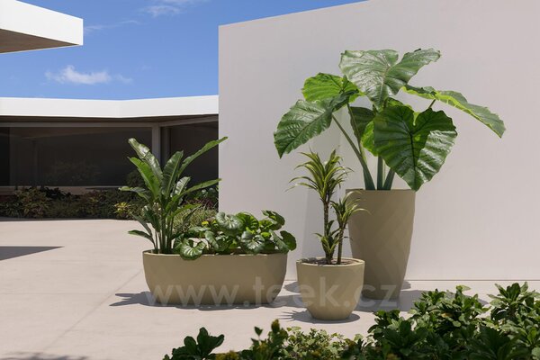 Vondom Květináč Vases, Vondom, průměr 65 cm, výška 100 cm, matt polyethylen barva dle vzorníku