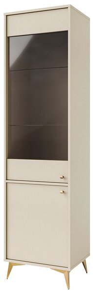 TOKYO 1 b | vitrína 101 | 51,8 cm | béžová/zlatá