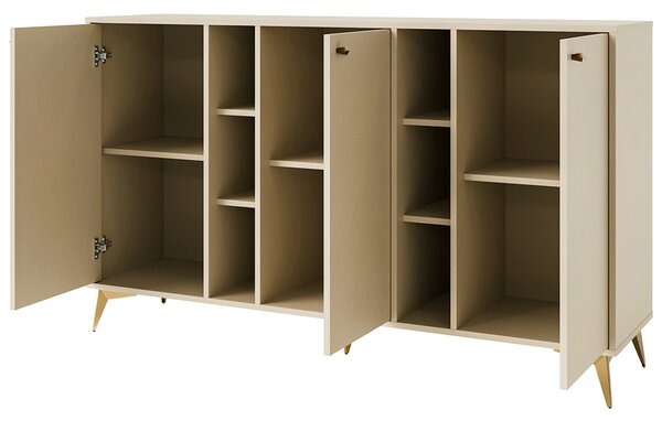 TOKYO 1 b | komoda 823 | 157,7 cm | béžová/zlatá