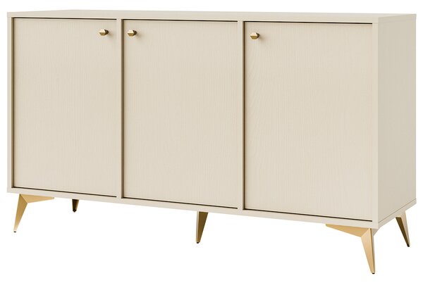 TOKYO 1 b | komoda 813 | 124,5 cm | béžová/zlatá