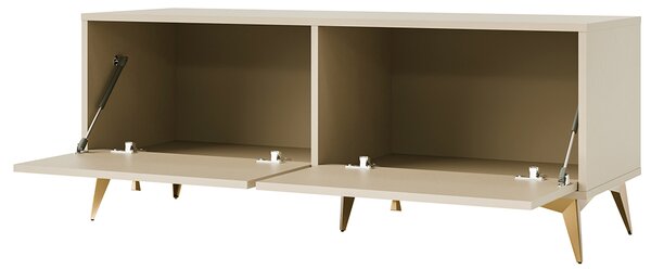 TOKYO 1 b | TV stolek RTV 302 | 120,6 cm | béžová/zlatá