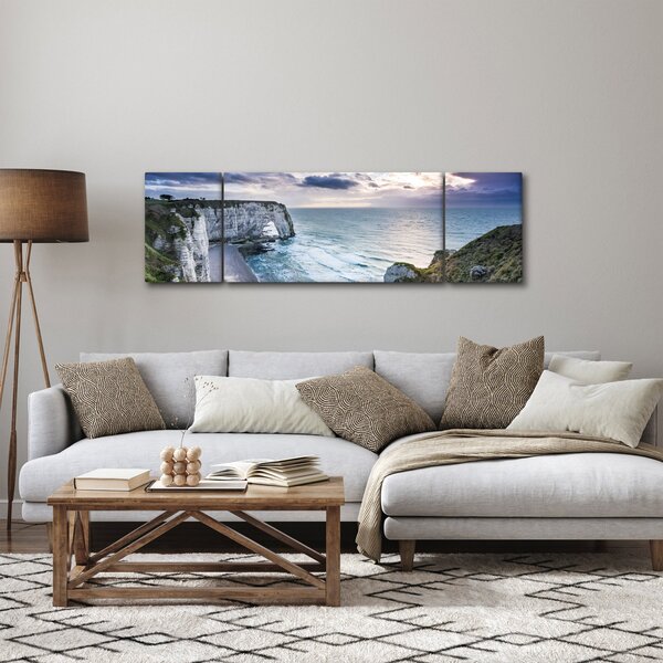 Obraz útesů (170x50 cm)