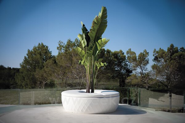 Vondom Květináč/lavice Vases, Vondom, průměr 178 cm, výška 45 cm, matt polyethylen barva dle vzorníku