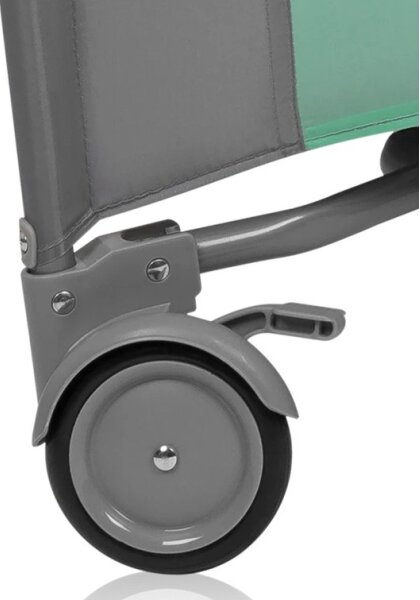 Lionelo - Hrací ohrádka MILLE PLUS Grey Green