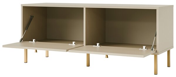 TOKYO 2 b | TV stolek RTV 302 | 120,6 cm | béžová/zlatá