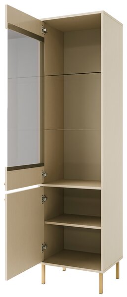 TOKYO 2 b | vitrína 101 | 51,8 cm | béžová/zlatá