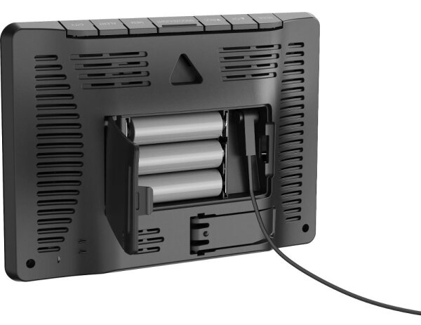 Sencor - Meteostanice s barevným LCD displejem 3xAA + 2xAA černá