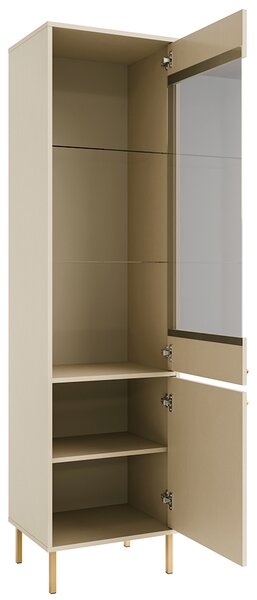 TOKYO 2 b | vitrína 101 | 51,8 cm | béžová/zlatá