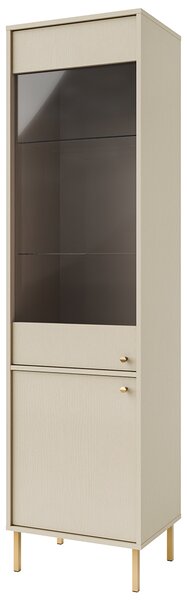 TOKYO 2 b | vitrína 101 | 51,8 cm | béžová/zlatá