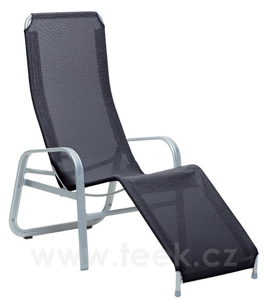 Karasek Sklopné wellness lehátko s područkami Florida PREMIUM Neo , Karasek, rám lakovaný hliník, barva dle vzorníku, výplet Karatex dle vzorníku, celohliníkové provedení