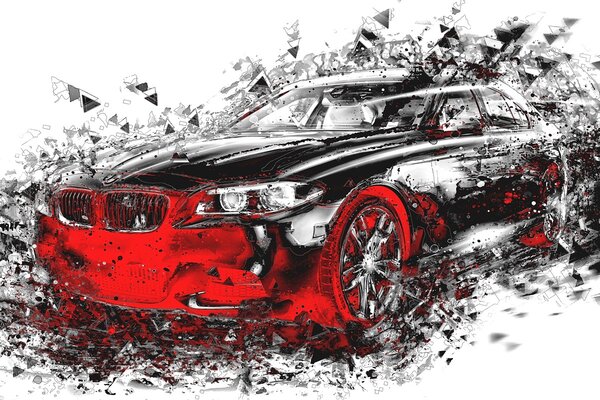 Fototapeta - Auto (245x170 cm)