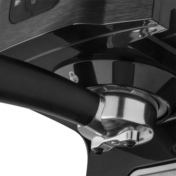 Sencor - Pákový kávovar espresso 1450W/230V černá/matný chrom