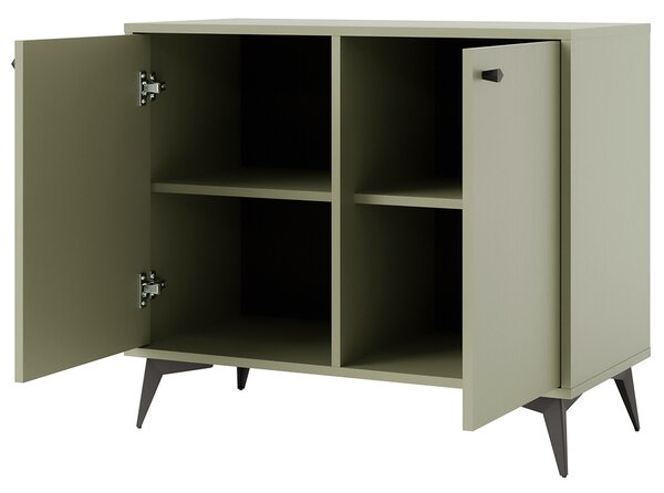 TOKYO 1 e | komoda 812 | 83,6 cm | eukalyptová/černá