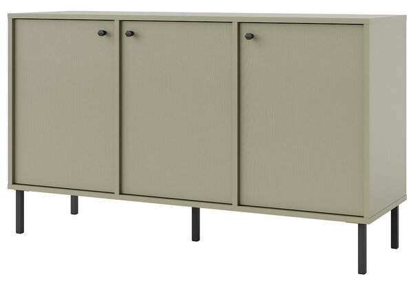 TOKYO 2 e | komoda 813 | 124,5 cm | eukalyptová/černá