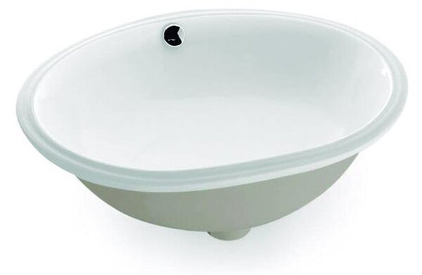 Bathco 0053 - Zápustné umyvadlo ANCONA 55x41 cm porcelán/bílá