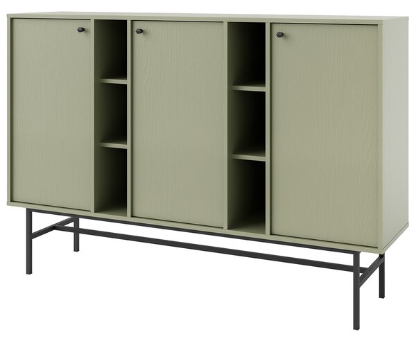 TOKYO 3 e | komoda 823 | 157,7 cm | eukalyptová/černá