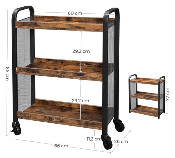 Kuchyňský servírovací vozík LRC66BX