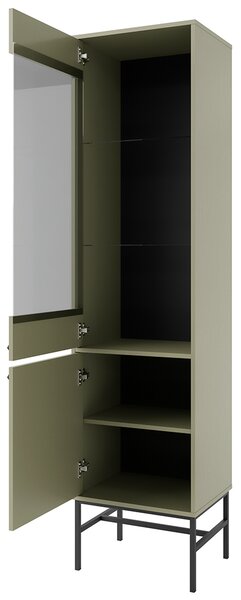 TOKYO 3 e | vitrína 101 | 51,8 cm | eukalyptová/černá
