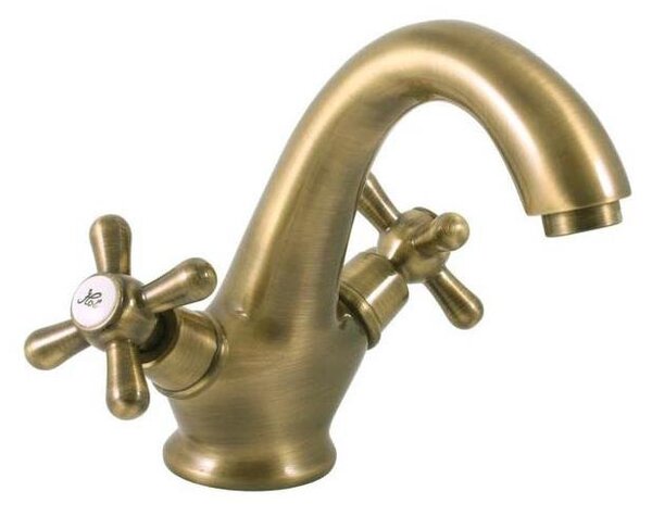 RAV Slezák MK128.0SM - Umyvadlová baterie MORAVA RETRO 16 cm stará mosaz