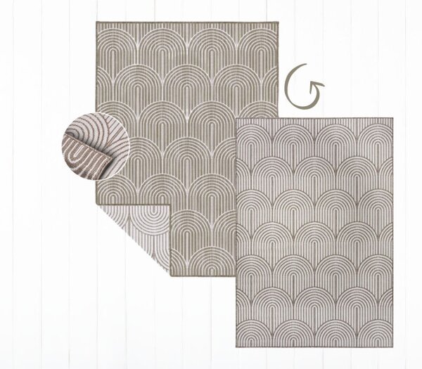 Oboustranný koberec Hanse Home Pangli linen