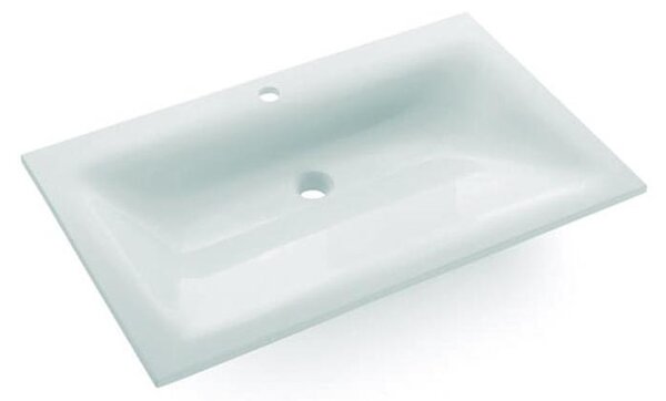 Bathco 0507 - Zápustné umyvadlo MONACO 60x50 cm pryskyřice/bílá