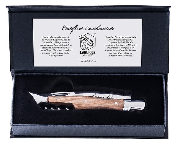 Laguiole Style de VieKapesní nůž s vývrtkou - Luxury