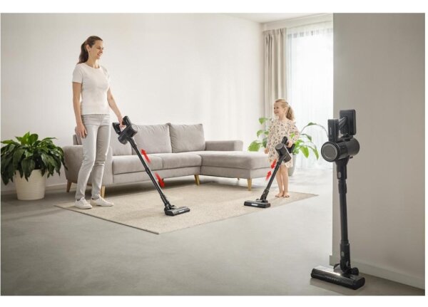 Sencor - Bezdrátový tyčový vysavač 2v1 200W/2600 mAh černá