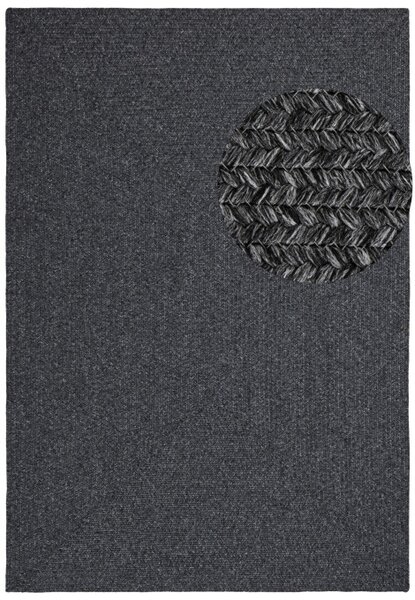 Koberec Hanse Home Braided Trenzado tmavě šedý
