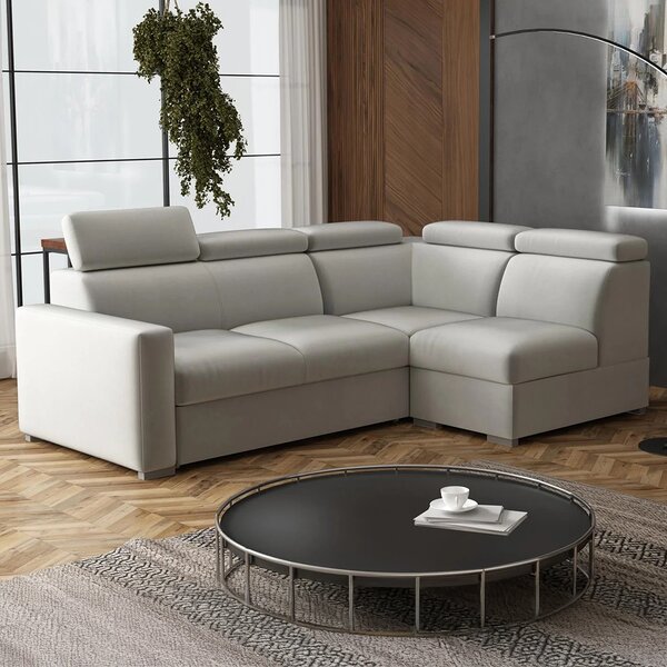 Sedací souprava PEDRO L | 250x167 cm | rozkládací + úložný prostor | polohovatelné záhlavníky | VÝBĚR TKANIN