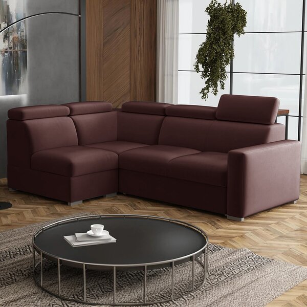 Sedací souprava PEDRO L | 167x250 cm | rozkládací + úložný prostor | polohovatelné záhlavníky | VÝBĚR TKANIN