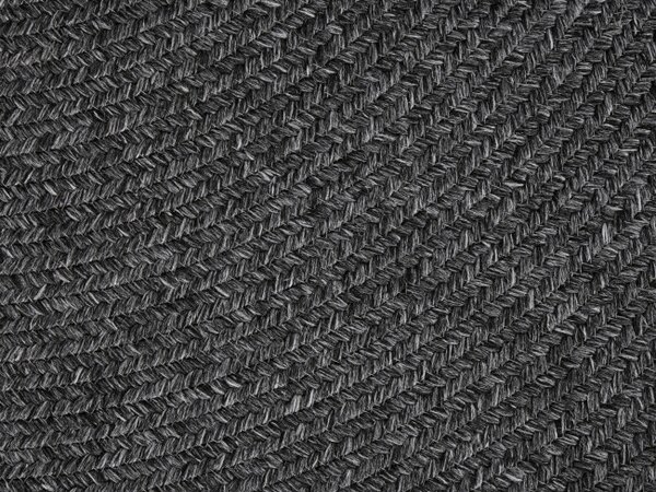 Koberec Hanse Home Braided Trenzado tmavě šedý kruh