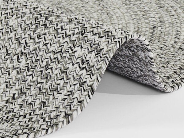 Koberec Hanse Home Braided Trenzado melanž kruh