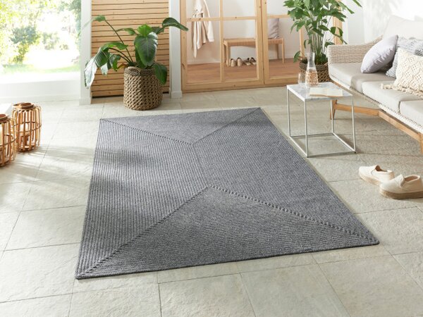 Koberec Hanse Home Braided Trenzado světle šedý