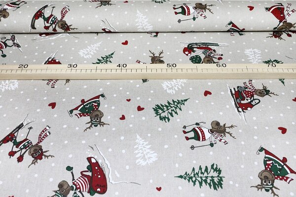 Dekorační látka Soby, š. 140 cm Barva Vícebarevná Rozměry Šířka 140 cm
